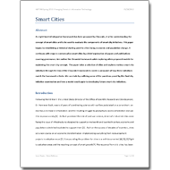 Smart Cities Paper